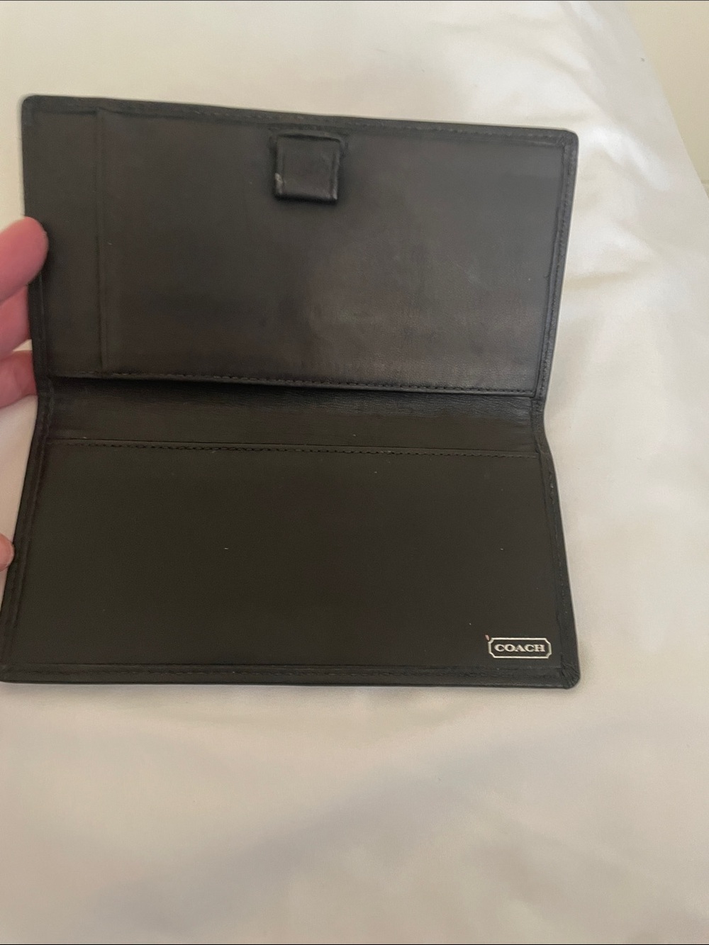 Coach Signature Pattern Long Wallet - Picture 2 of 3